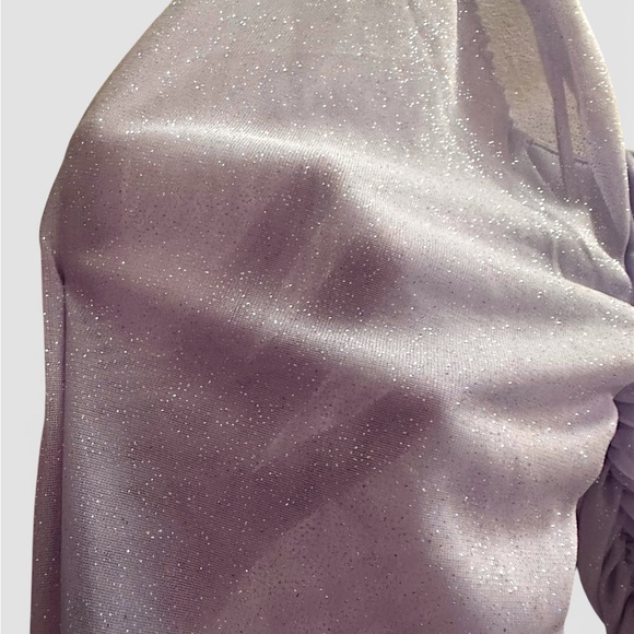 Jump Apparel Ruched Shimmer Mini Dress - Picture 4 of 8